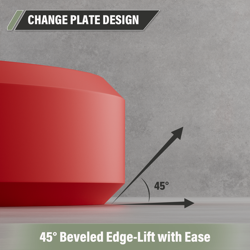 Major Fitness Color Change Plates 1.25LB-10LB Set