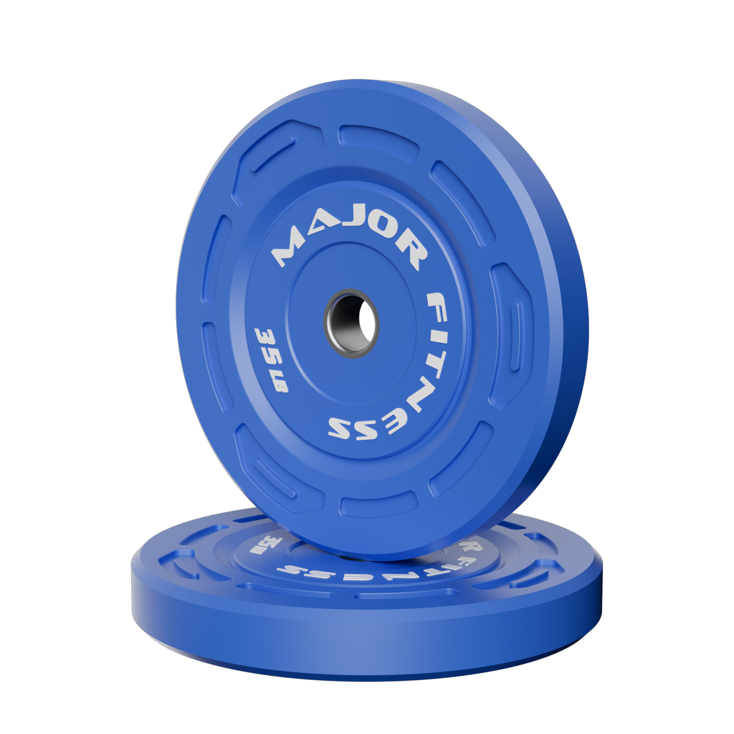 Major Fitness Color Grip Low Bounce Bumper Plates